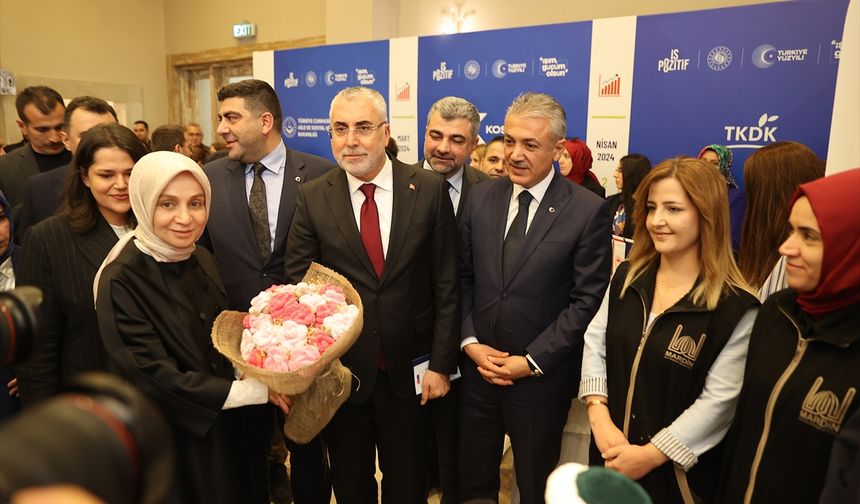 Bakan Işıkhan, Mardin'de İş Pozitif programında konuştu