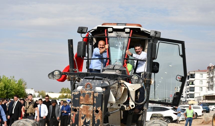 Batman'da Recep Tayyip Erdoğan Bulvarı Yapılıyor