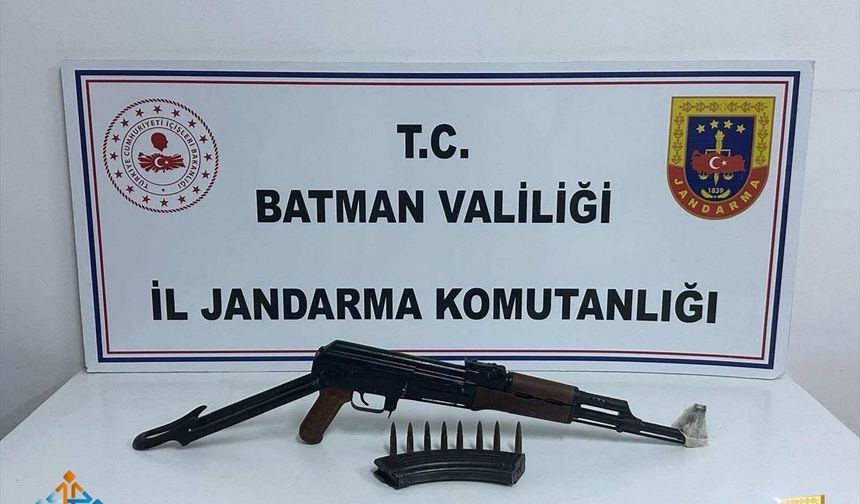 Batman’da yasa dışı silah operasyonu: 2 tutuklu