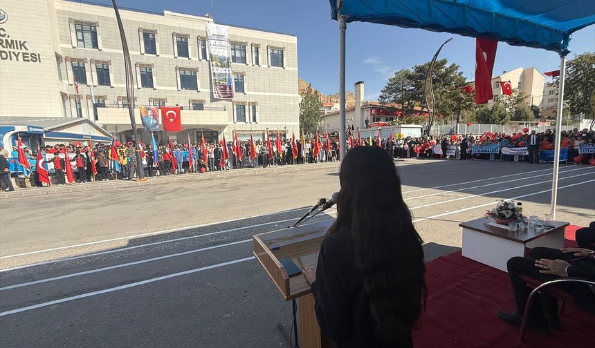 Çermik'te 29 Ekim Cumhuriyet Bayramı kutlandı