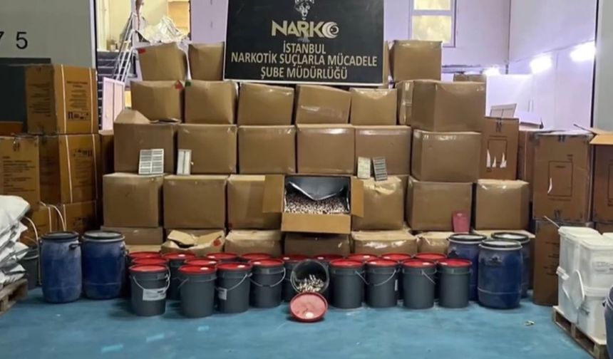 İstanbul'da 4 milyon zehir ele geçirildi