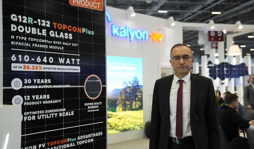 Kalyon PV, TOPCONPlus teknolojili panelini  tanıttı
