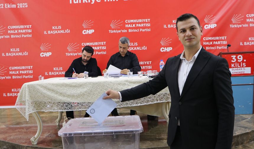 Kilis'te CHP'nin 39. Olağan İl Kongresi yapıldı