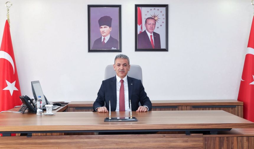 Mardin Valisi Akkoyun'dan 29 Ekim Cumhuriyet Bayramı mesajı