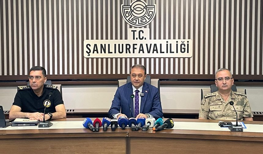 Şanlıurfa'da asayiş ve güvenlik toplantısı yapıldı