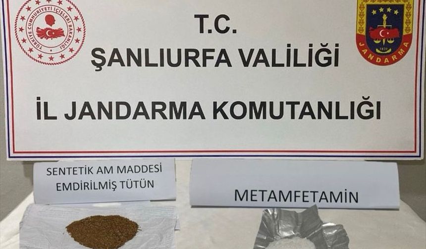 Şanlıurfa'da uyuşturucudan 4 şüpheli yakalandı
