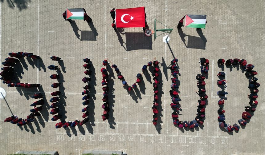 Şanlıurfa'da Küresel Sumud Filosu'na koreografili destek