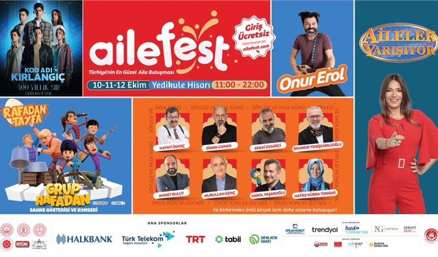 Türkiye’nin En Kapsamlı “Aile Festivali” Başlıyor