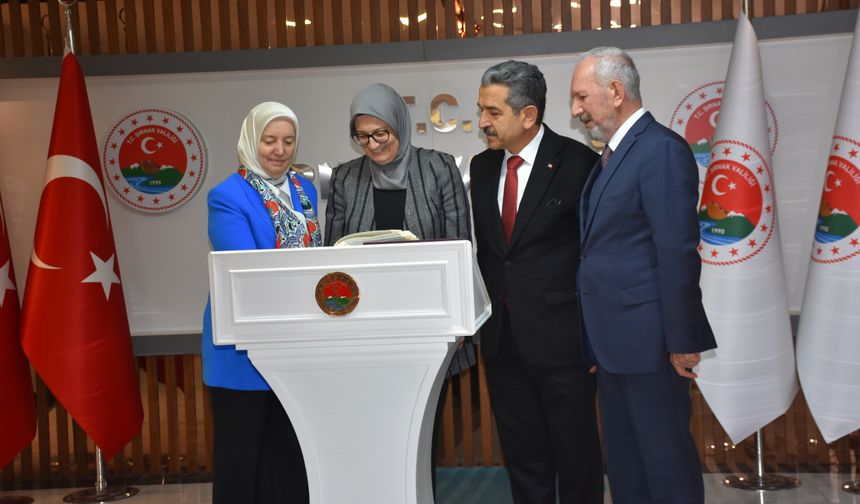 AK Parti Genel Başkan Yardımcısı Uygur, Şırnak'ta konuştu.