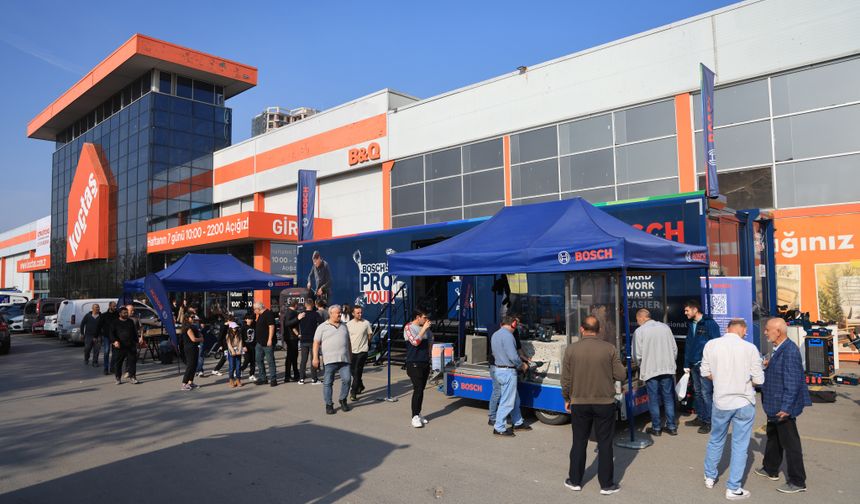 Bosch Pro Tour, Koçtaş Kartal’da profesyonellerle buluştu