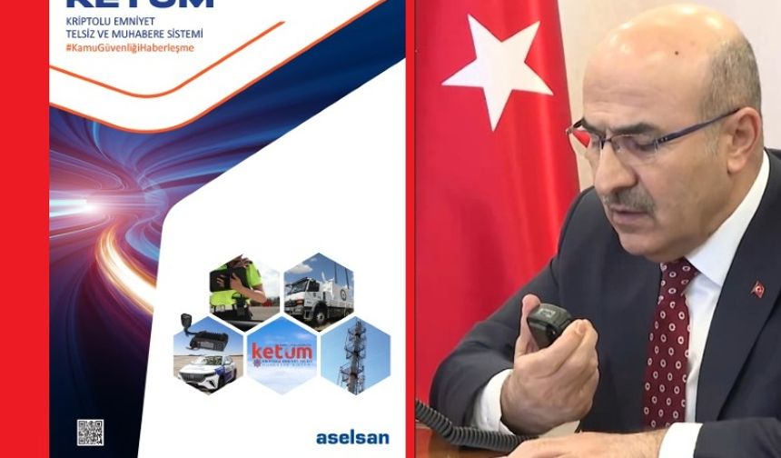 Bu da yerli ve milli telsizimiz; KETUM!