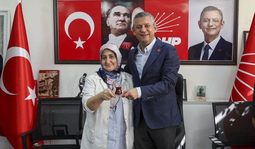 CHP Genel Başkanı Özel, Gaziantep'te