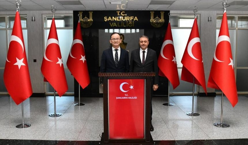 Çin Büyükelçisi Ciang Şüebin, Şanlıurfa’yı ziyaret etti