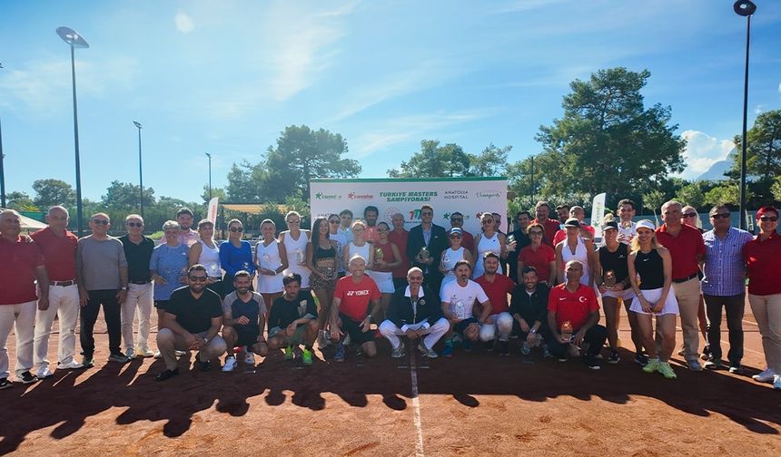 Masters Türkiye Şampiyonası Tamamlandı