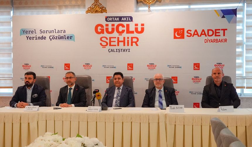 Diyarbakır'da 'Ortak Akıl Güçlü Şehir Çalıştayı' düzenlendi