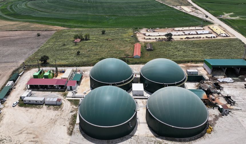 Edirne tesisi atıkları elektriğe dönüştürüyor