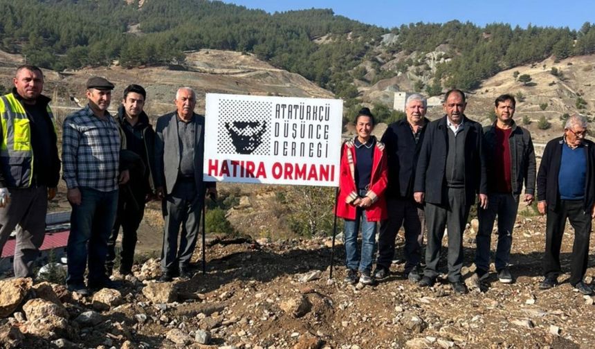 Gölbaşı ADD'den Fidan Dikimi Etkinliği