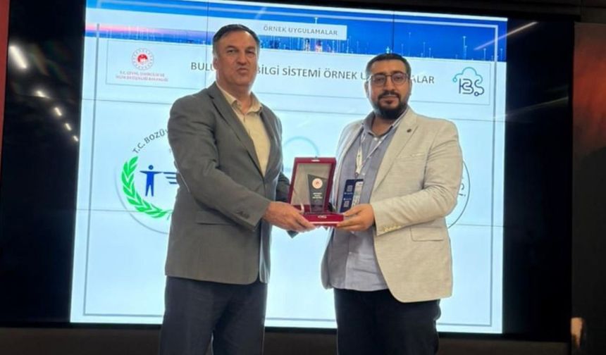 Kahta Belediyesi'ne, CBS Genel Müdürlüğü’nden başarı ödülü