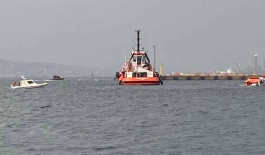 Kocaeli açıklarında facia: Tekne ters döndü, 1 kişi hayatını kaybetti