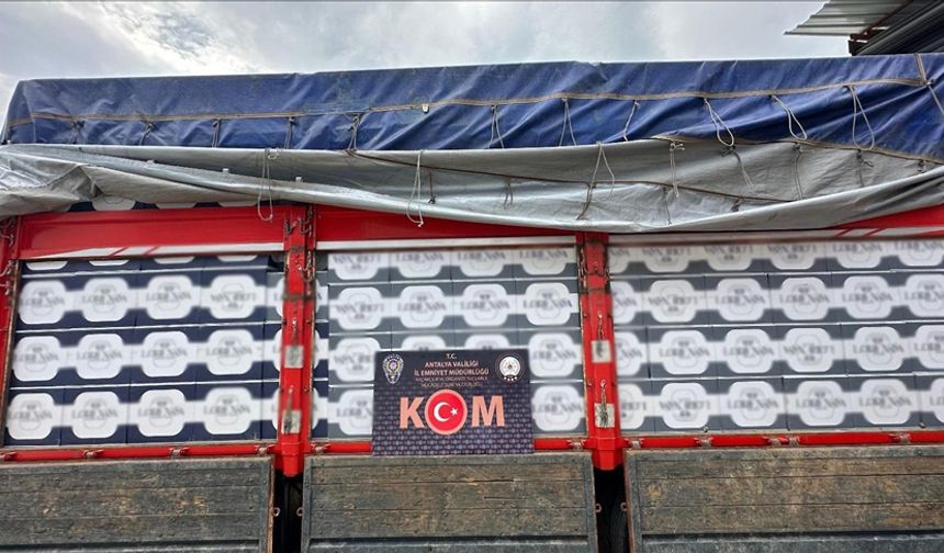 274 Milyon TL'lik Makaron Ele Geçirildi