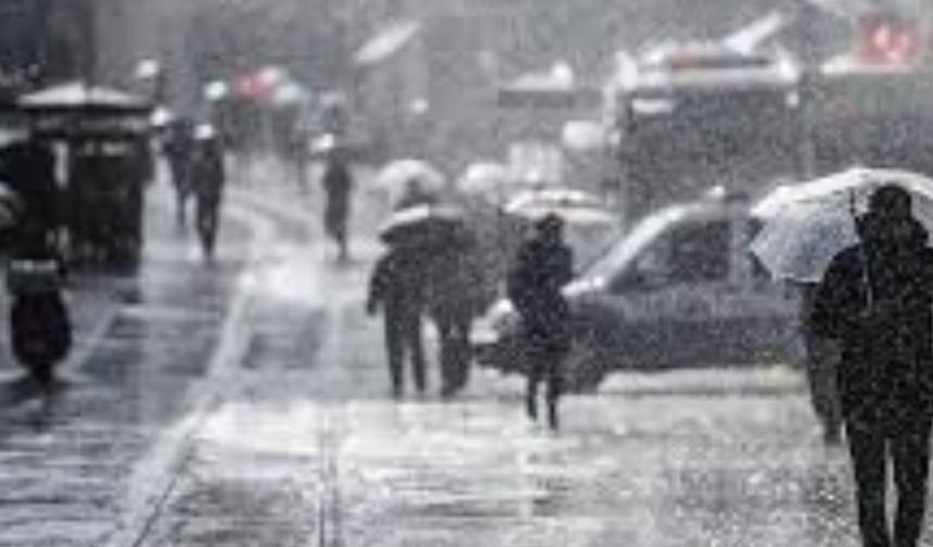 Meteoroloji 32 il için sağanak uyarısı verdi