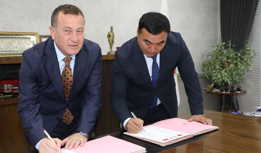 Nizip ile Kırgızistan'ın Narın Belediyesi Kardeş Oldu