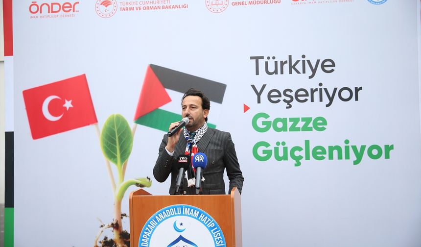 Sakarya'da Tüm Şehitler İçin Fidan Dikildi