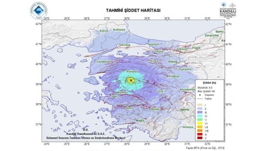 Sındırgı Bu Kez 5.1 Şiddetli Depremle Sallandı