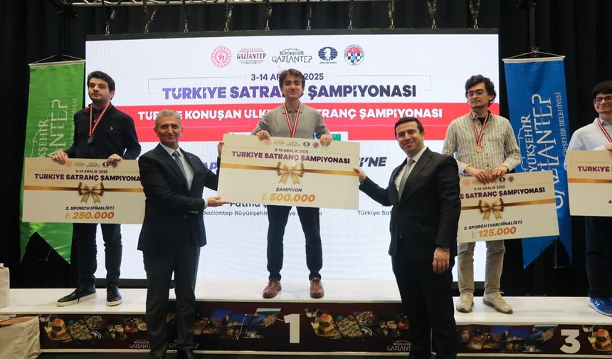 2025 Türkiye Satranç Şampiyonu Işık Can Oldu