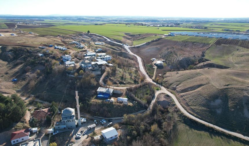 Başkan Tutdere Bahçecik’te Yol Sorununu Çözdü