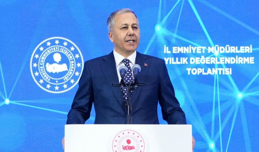 Bakan Yerlikaya: "9 organize suç örgütü çökertildi"