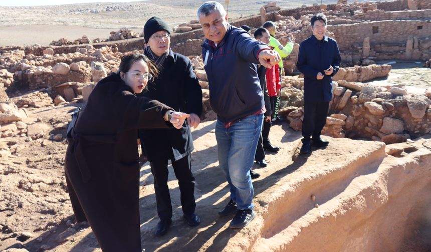 Çinli Bakan Yardımcısı Şanlıurfa’da İncelemelerde Bulundu