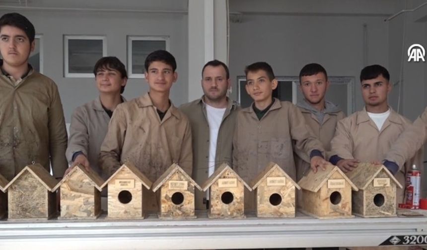 Deprem Şehitlerinin Adı Kuş Yuvalarına Verildi