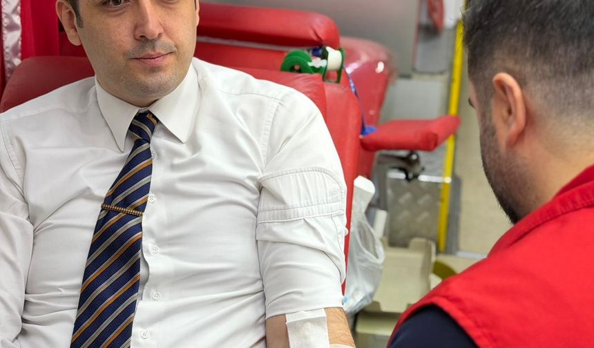 İslahiye Adliyesi'nde kan bağışı kampanyası düzenlendi