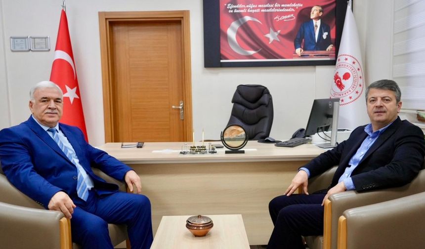 Tutdere'den Nüfus ve Vatandaşlık Müdürlüğü'ne ziyaret