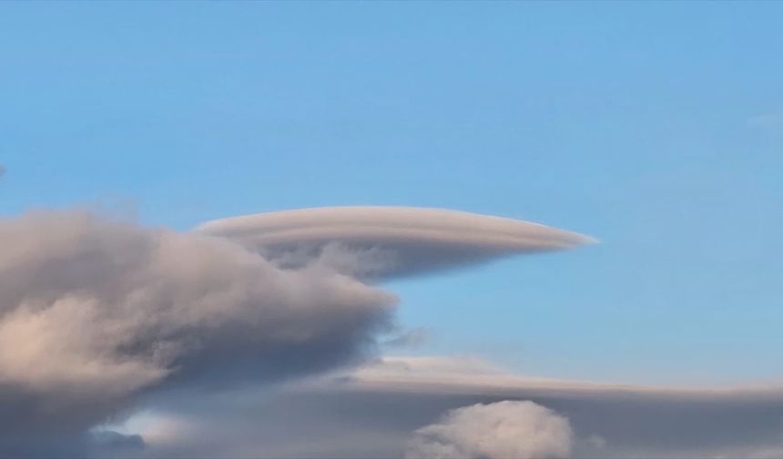 Çankırı Semalarında Mercek Bulutu Görüntülendi