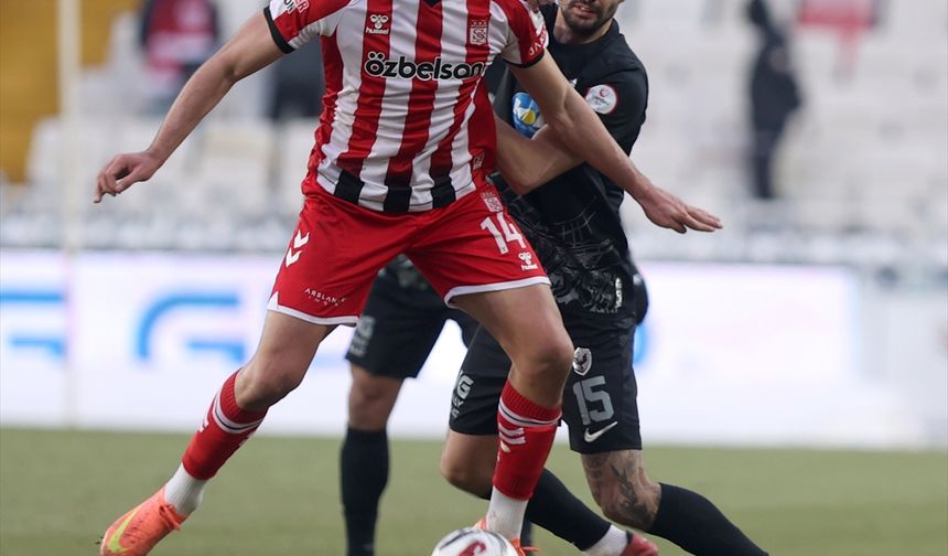 Özbelsan Sivasspor ile Amed SF yenişemedi: 1-1