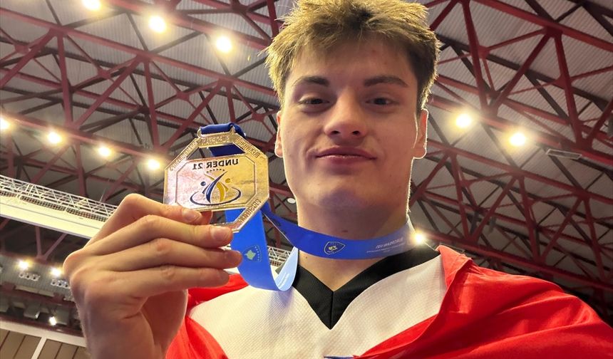 Haliç Üniversitesi Avrupa şampiyonu öğrencisini kutladı