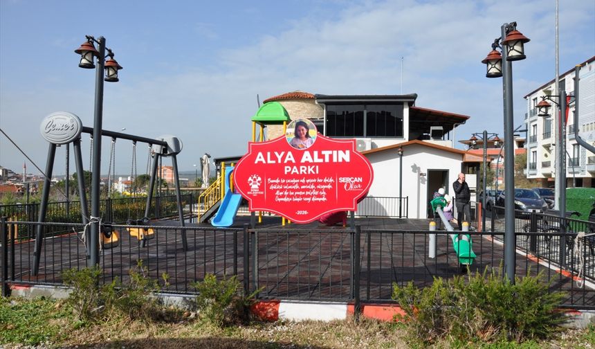 Alya’nın Adı Soma’daki Parkta Yaşatılacak