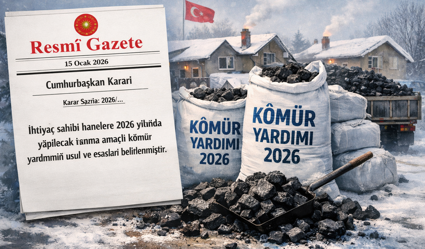 Isınma Kömürü Yardımının Detayları Netleşti