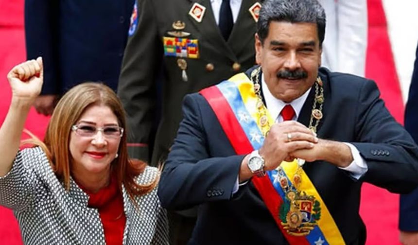 Maduro ve eşi Stewart Hava Üssü'ne indirildi