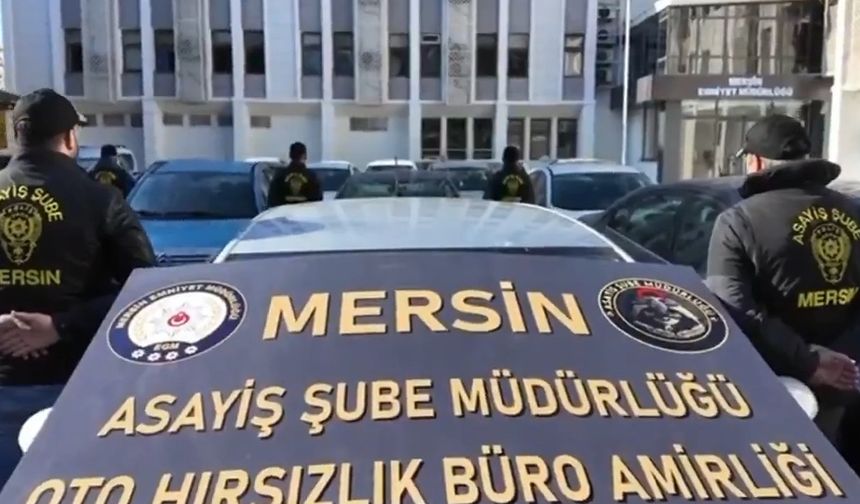 Mersin’de Change Araç Çetesine Büyük Darbe