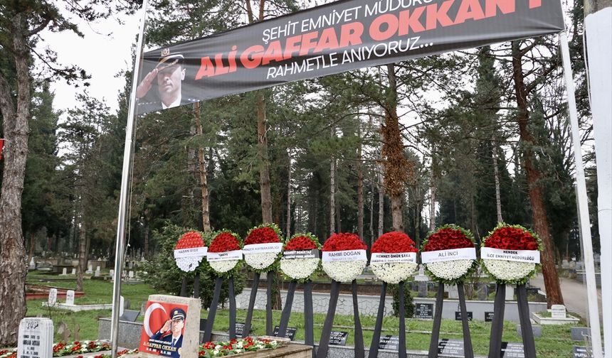 Şehit Emniyet Müdürü Okkan, Sakarya'da anıldı