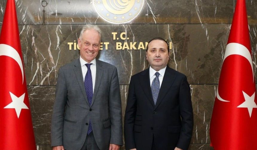 Ticaret Bakan Yardımcısı, AB Komisyonu yetkilisiyle görüştü