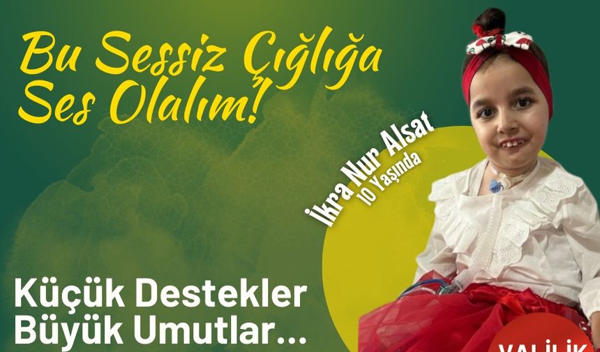 İkra Nur İçin İyilik Uçağı Havalanmak Üzere