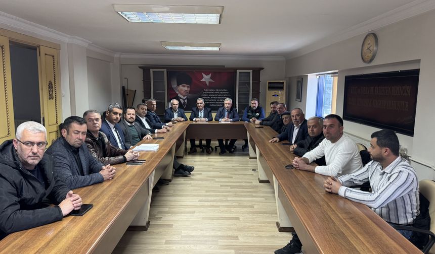 Aydın Ziraat Odaları İl Koordinasyon Kurulu Toplandı