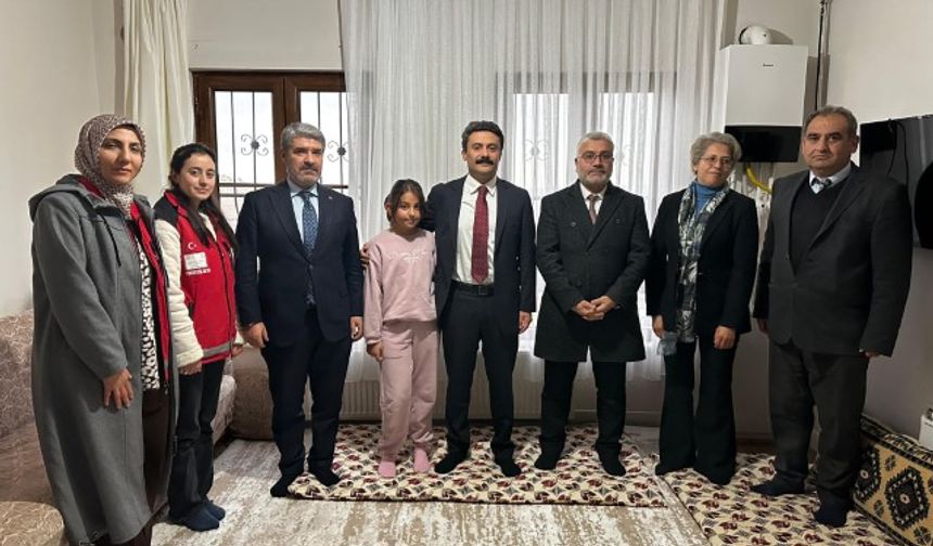 Besni’de Deprem Şehitlerinin Aileleri Ziyaret Edildi