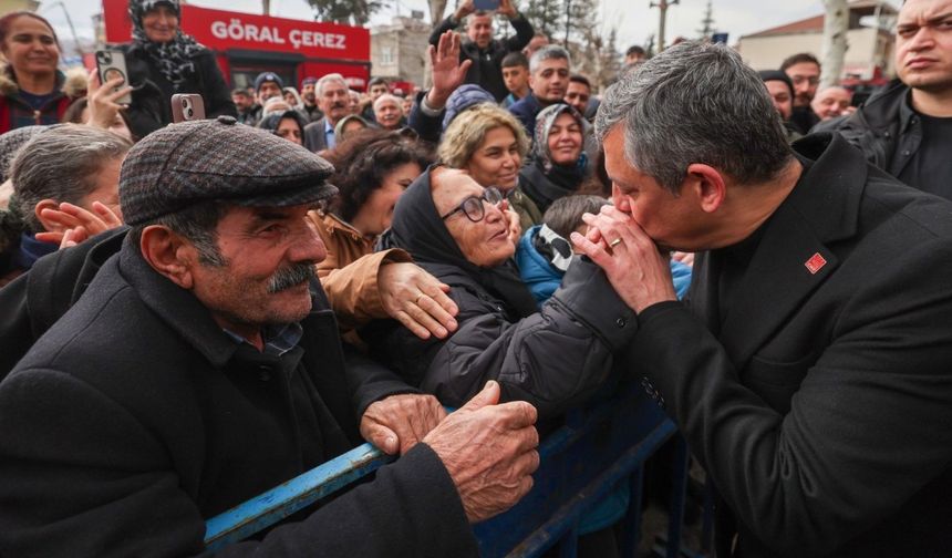 Özgür Özel: 'Depremde siyaset ve parti ayrımı olmaz'