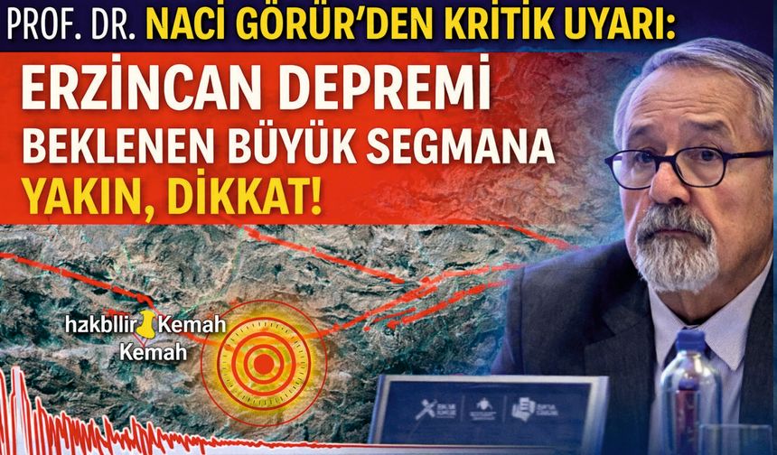 “Büyük deprem beklenen segmente yakın”