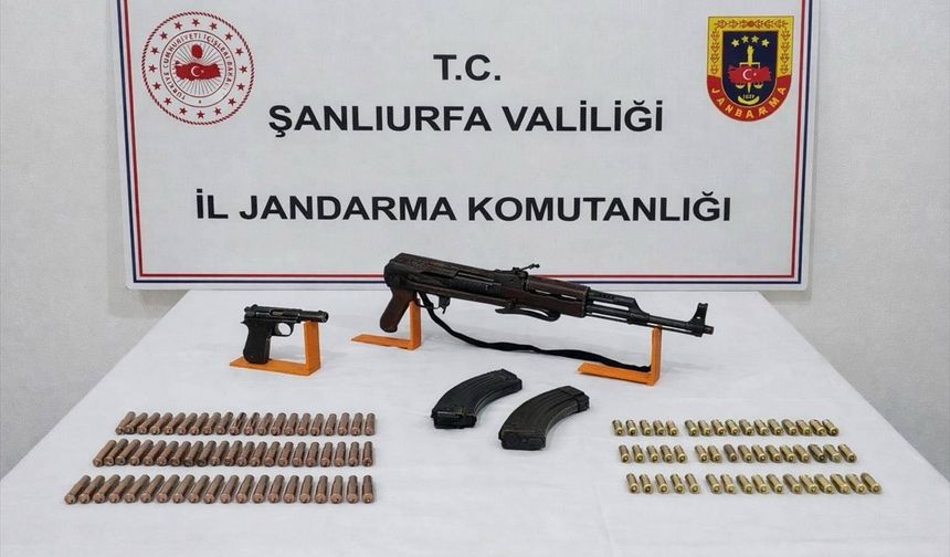 Şanlıurfa'da silah kaçakçılığı operasyonunda 13 şüpheli yakalandı